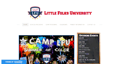 Desktop Screenshot of littlefolksu.com